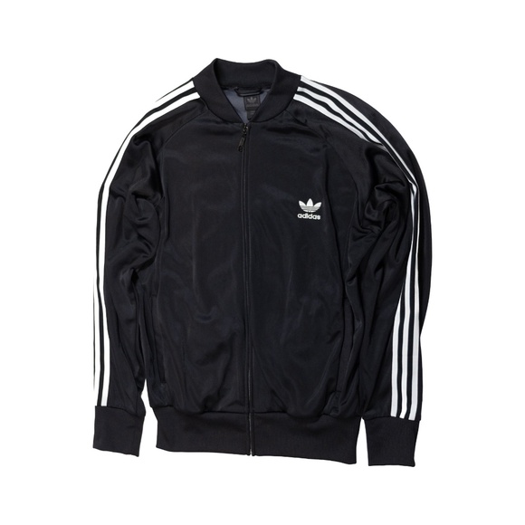 Adidas Track Jacket Men's Medium Black - Picture 2 of 8